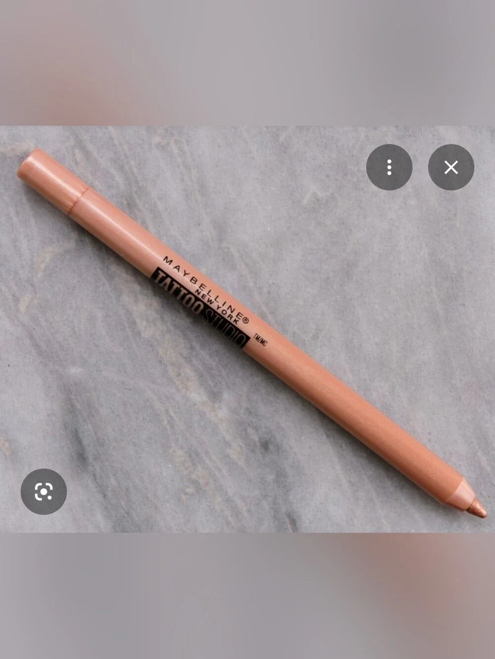 Maybelline Tattoo Studio Gel Eyeliner Pencil - Rose Quartz (980) 0.04oz BNIB